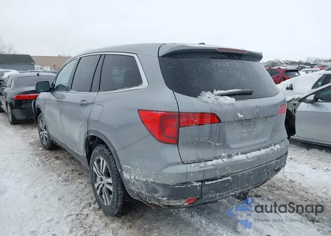 2016 Honda Pilot Ex-L z USA, uszkodzony, nr VIN 5FNYF6H79GB097586